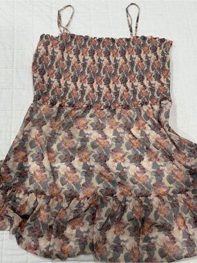 Aritzia Wilfred Floral Dress